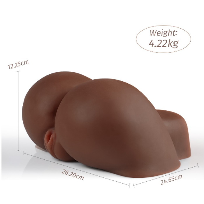 Zenci Büyük Boyv Ultra Realistik Bayan Kalça Mastürbatör