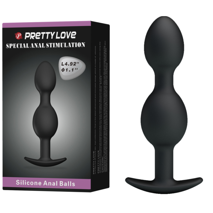 Özel Anal Stimülatör Çift Boğumlu Anal Tıkaç