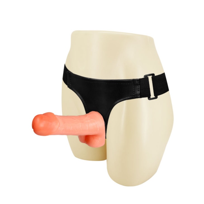 Ultra 19 CM Gerçekçi Belden Bağlamalı Dildo Strapon Penis