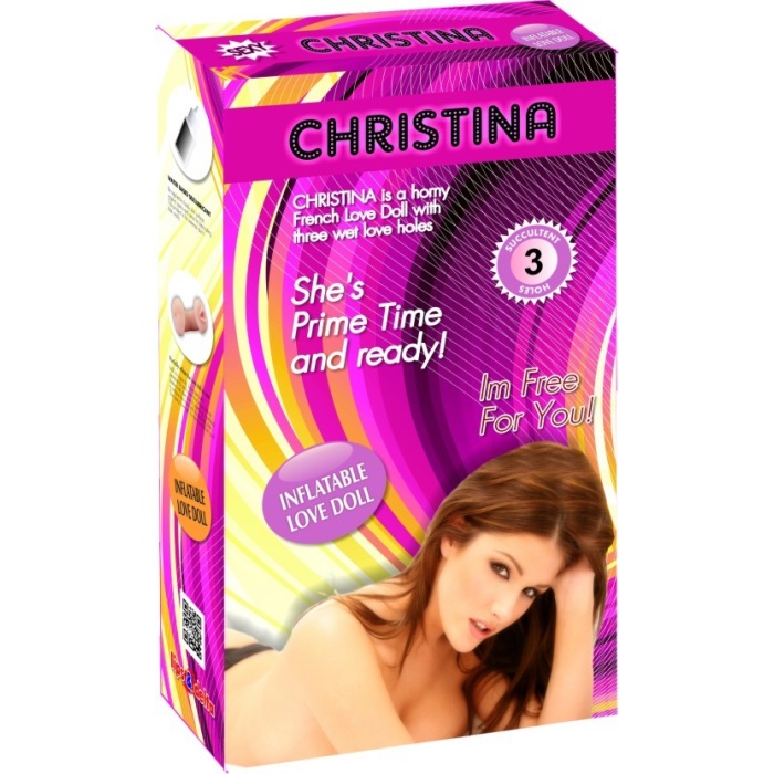 Christina Realistik Suni Vajinalı Şişme Bebek Manken Kadın