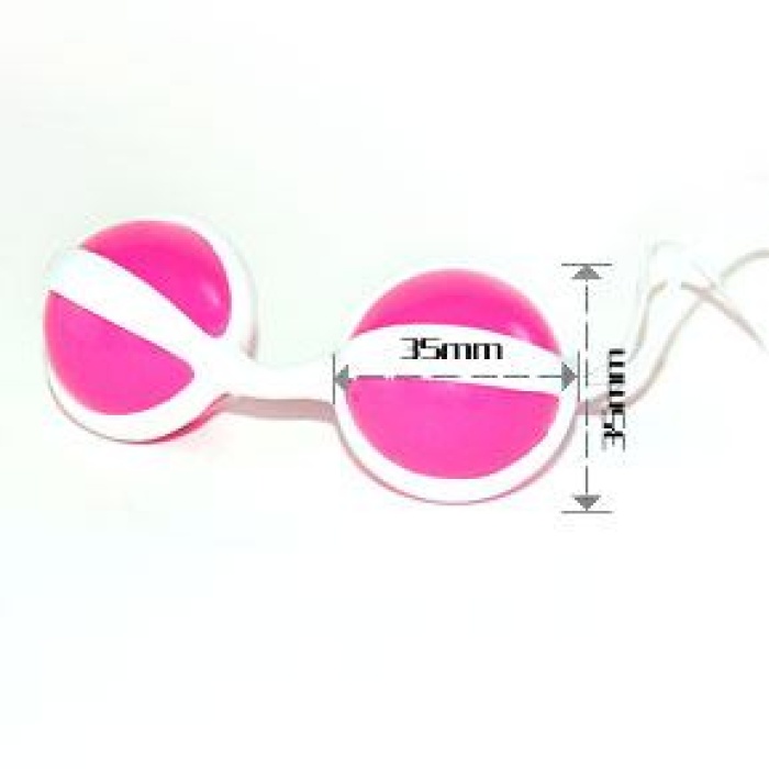 Be Mine 2li Bilyalı Anal Vajinal Zevk Topu Kegel Egzersiz Topları