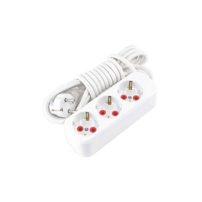 EKO GRUP 3LÜ 5 METRE 16A 250V TOPRAKLI GRUP PRİZ