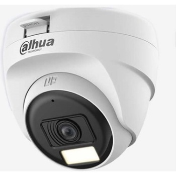 Dahua DH-HAC-T1A21P-U-IL-A 2MP 2.8MM 25M Çift Işık Full Color Dome Kamera (Dahili Ses)
