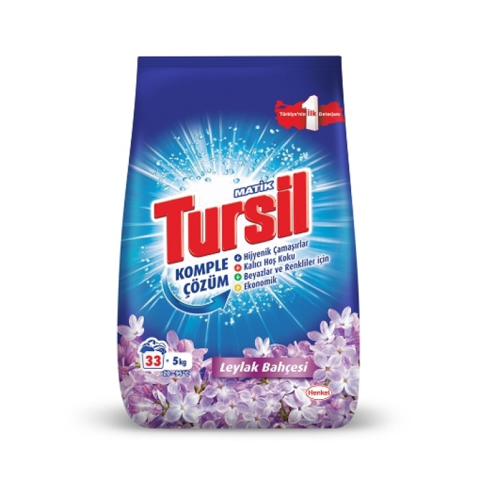 Tursil Matik 5 Kg. Leylak Bahçesi ( toz deterjan )
