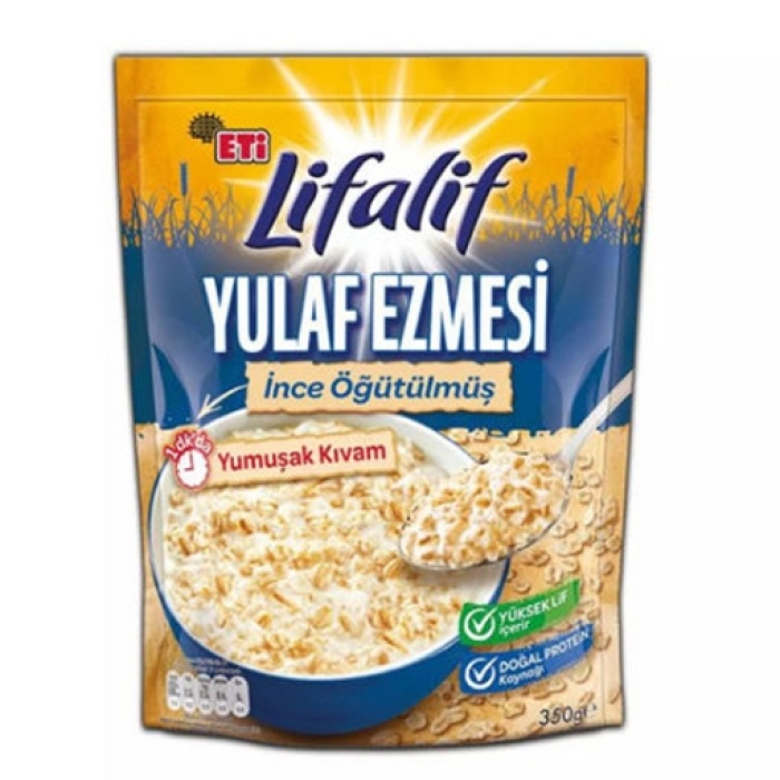Eti Lifalift Yulaf Ezmesi İnce Öğütülmüş 350 Gr. (6lı)
