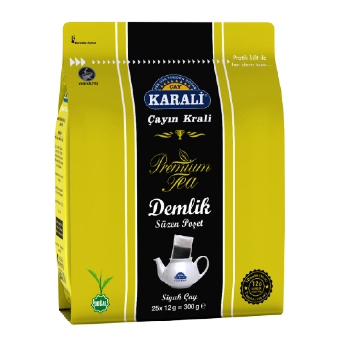 Karali Premium Demlik Poşet Çay 25x12 Gr. (24lü)