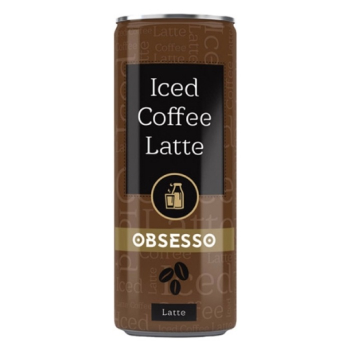 Obsesso Soğuk Kahve Latte Teneke 250 ML (6lı)
