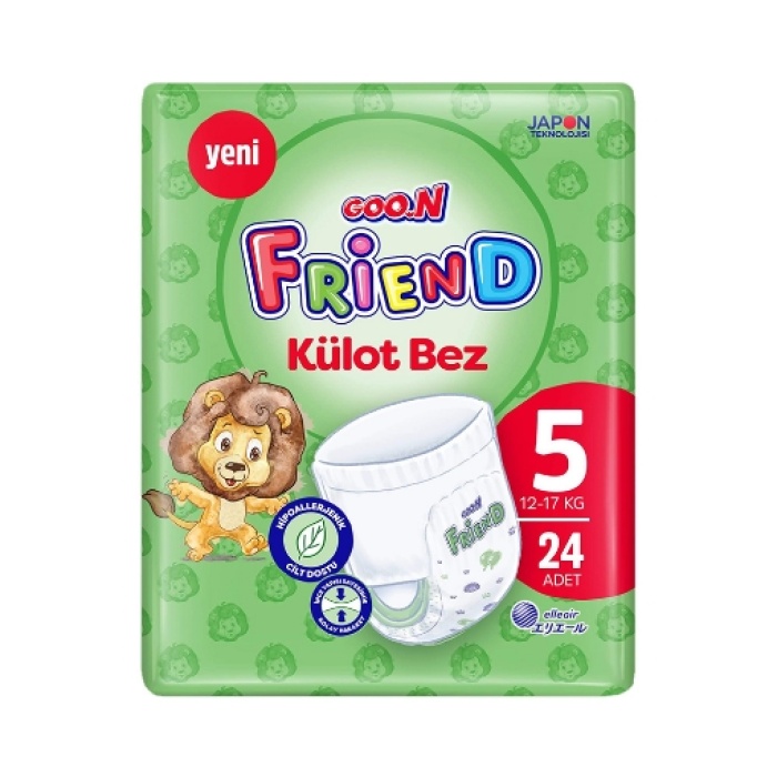 Goon Friend Külot Bebek Bezi Jumbo Pk. Junior 24lü (5) (6lı)