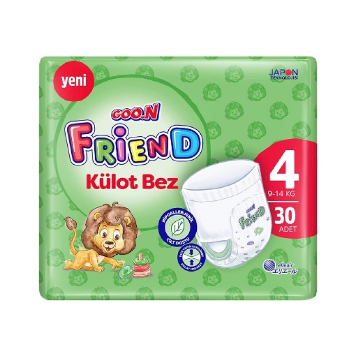 Goon Friend Külot Bebek Bezi Jumbo Pk. Maxi 30lu (4) (2li)