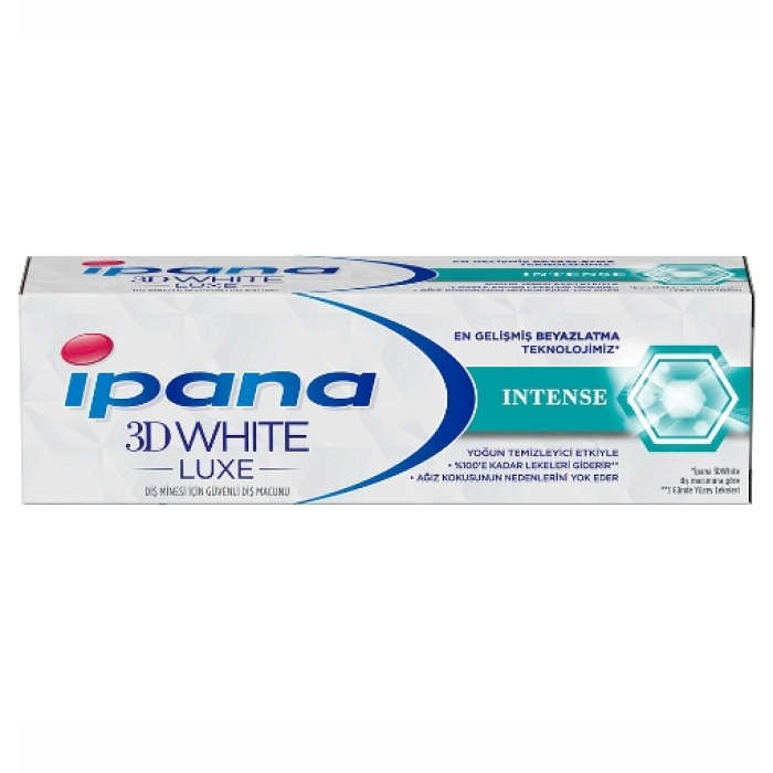 İpana Diş Macunu 3D White Luxe 75 ml. Intense Blast