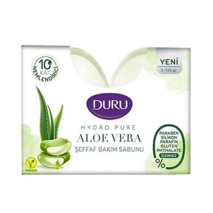Duru Sabun Hydro Pure 2X135 Gr. Aloe Vera