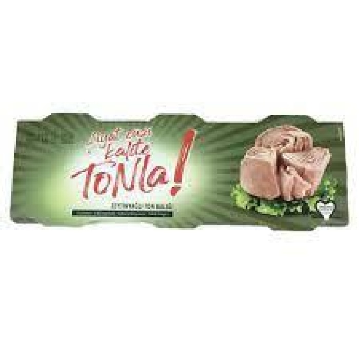 Tonla Zeytinyağlı Ton Balığı 3x75 Gr. (24lü)