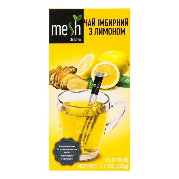 Mesh Stick Zencefil-Limon Çayı 16lı (24lü)