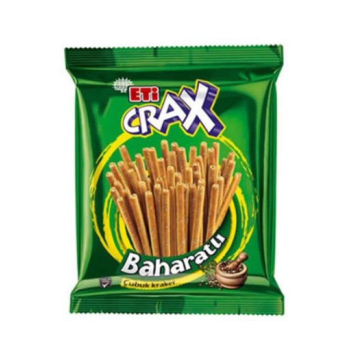 Eti Crax Baharatlı Çubuk Kraker 80 Gr. (12li)