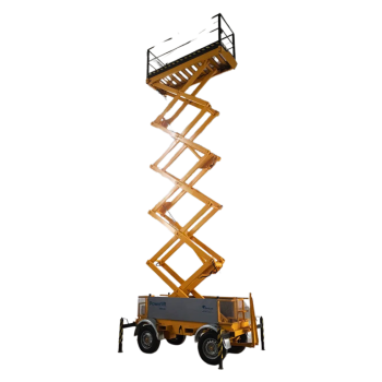 Çalışma Platformu MANLIFT Şantiye Tipi Kablolu Makaslı Platform