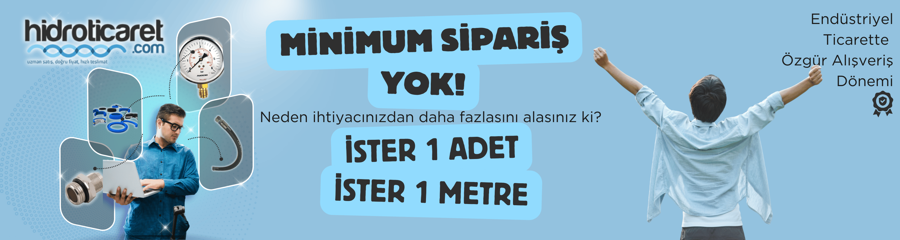 Özgürce alışveriş yapın!