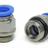 Rekor Bağlantı Pnömatik Düz Rakor Hava Bağlantı Fitting