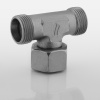 Metrik TE Bağlantı Çinko Nikel Kaplı Hidrolik Bağlantı Fitting XVELO NW