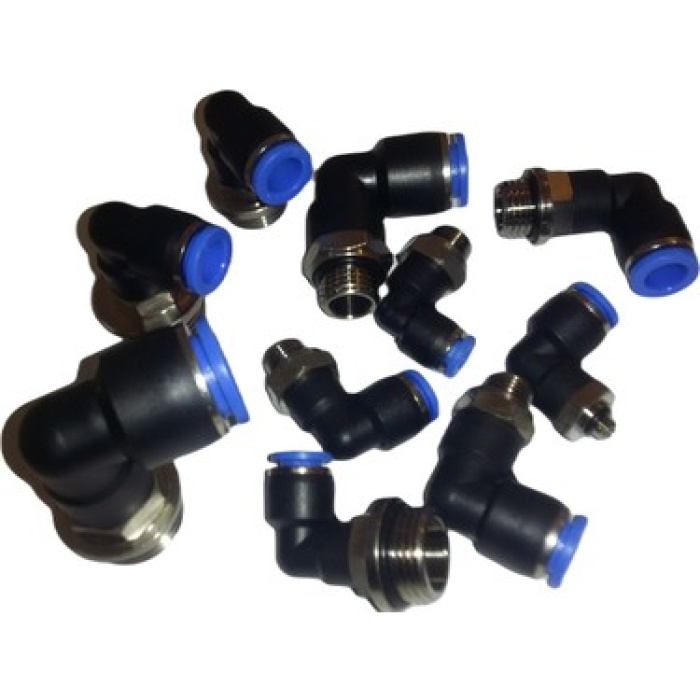 Döner Dirsek Bağlantı Pnömatik Rakor Fitting
