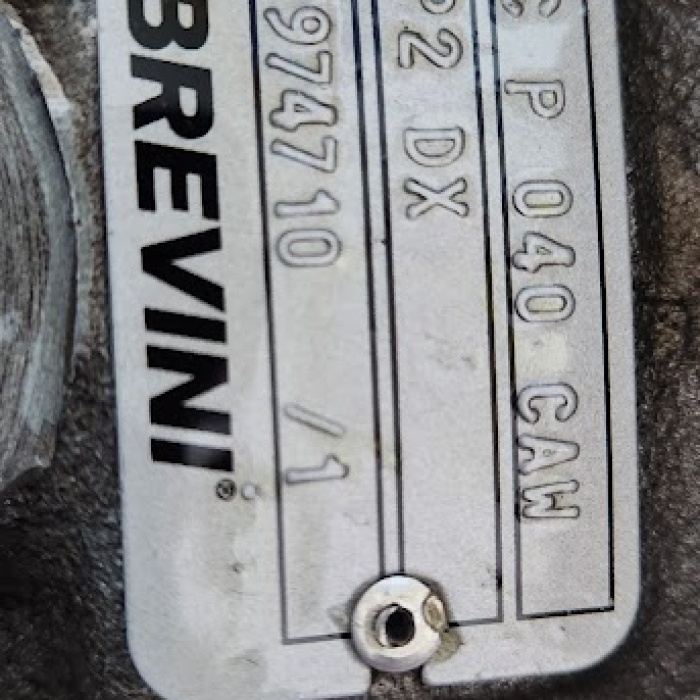 Brevini H1c p 040 CAW LP2 DX Eğik Eksenli Pistonlu Pompa