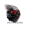 Ncr Kask Yarım Güneş Vizörlü Ece Belgeli 13003