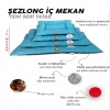 PETBOSS ŞEZLONG SET İÇ MEKAN 4LÜ (S,M,L,XL)