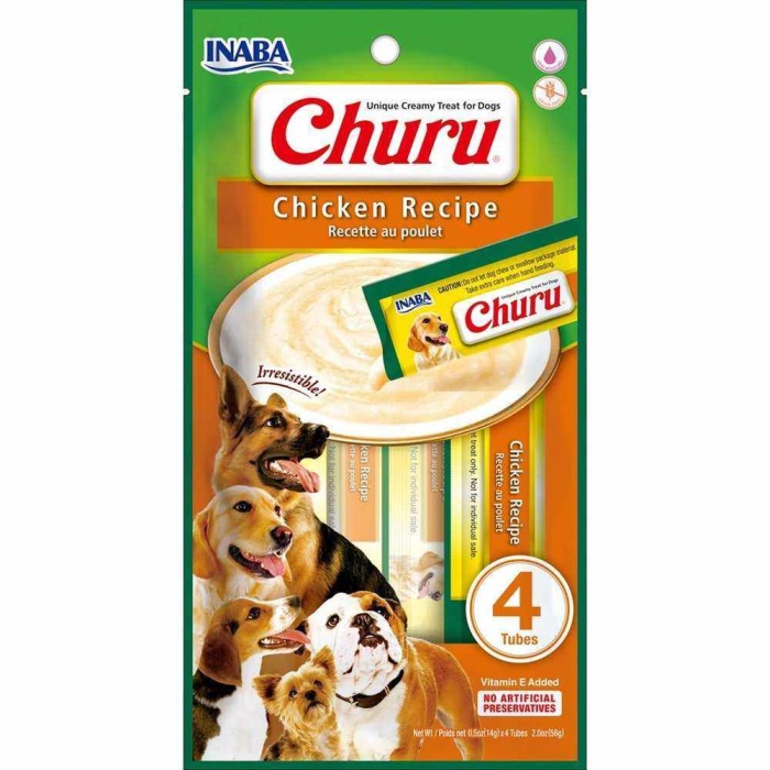 Inaba Churu Tavuklu Tamamlayacı Köpek Ödül Maması 12li