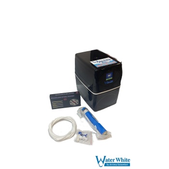 Water White 6 Aşamalı NSF Sertifikalı RO Sistem Siyah Su Arıtma Cihazı