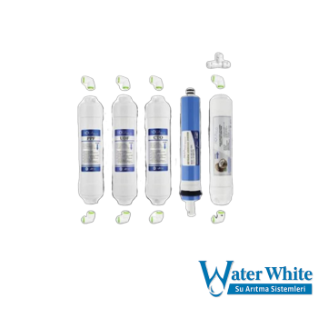 Water White 5’li Su Arıtma Filtresi Seti