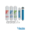 Water White Quick Connect 5’li Su Arıtma Filtresi Seti