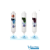 Water White FLT 3625–3626 3’lü Inline Su Arıtma Filtresi Seti