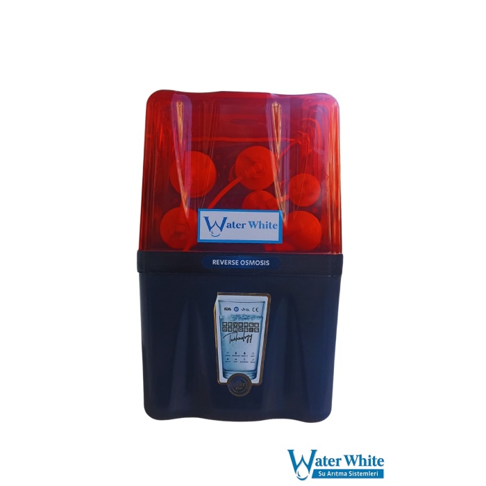 Water White 6 Aşamalı Pompalı Premium Su Arıtma Cihazı