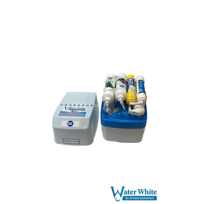 Water White 6 Aşamalı Pompalı RO Sistem Gold Su Arıtma Cihazı