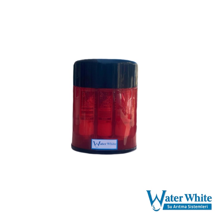 Water White 5 Aşamalı 12 Litre Tanklı Kırmızı Su Arıtma Cihazı