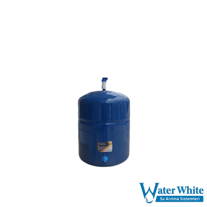Water White 8 Litre-2.2 Galon Mavi Su Arıtma Basınç Tankı
