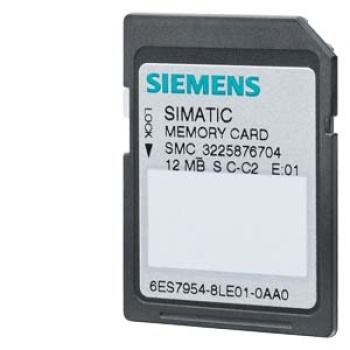 6ES7954-8LC04-0AA0  -  SIMATIC S7, S7-1X00 CPU / SINAMICS İÇİN BELLEK KAR