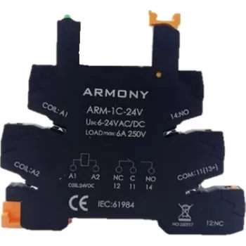 HNC.ARM.ARM-1C-24V  -  SLİM RÖLE SOKETİ,HNC
