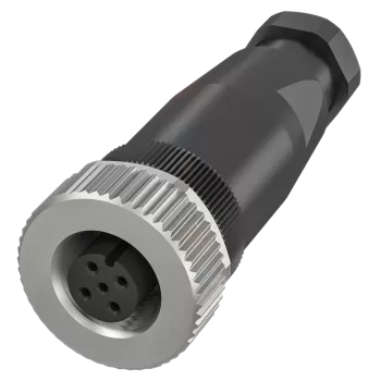 BCC06ZF  -  Konnektör Dişi M12 5Pin Düz