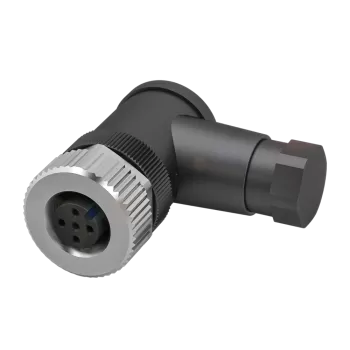 BCC06ZH  -  Konnetktör Dişi M12 5Pin Açılı