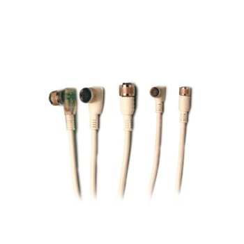 CS-A1-02-G-03  -  M12, 4-Pin, Dik, Gri, 3m. Soketli Kablo