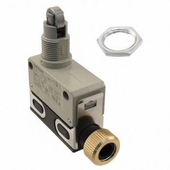 D4E-1A20N  -  Limit switch, slim sealed, screw terminal, general purpose, roller plunger