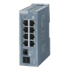 6GK5208-0BA00-2AB2  -  SCALANCE XB208 managed Layer 2 IE switch 8