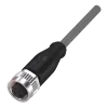 BCC0AT5  -  Kablo M12 5Pin 5Metre Düz Dişi  -40...105 °C  IP67, IP68, IP69K