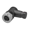 BCC06ZH  -  Konnetktör Dişi M12 5Pin Açılı