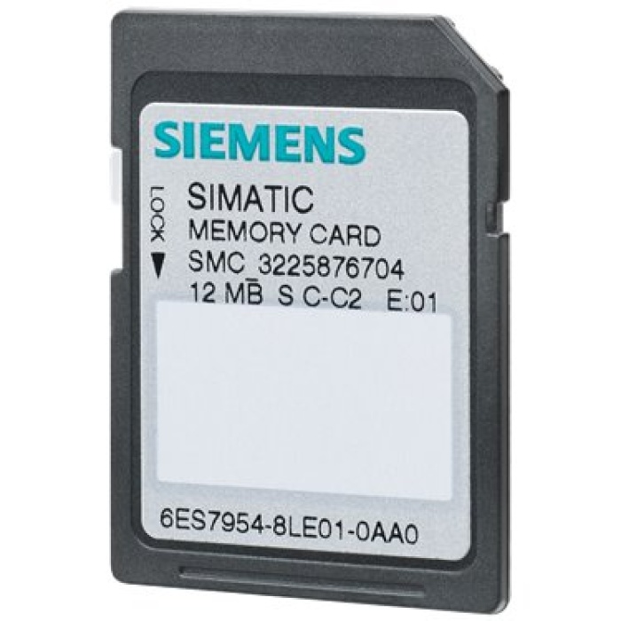 6ES7954-8LC03-0AA0  -  SIMATIC S7, S7-1X00 CPU / SINAMICS İÇİN BELLEK KAR