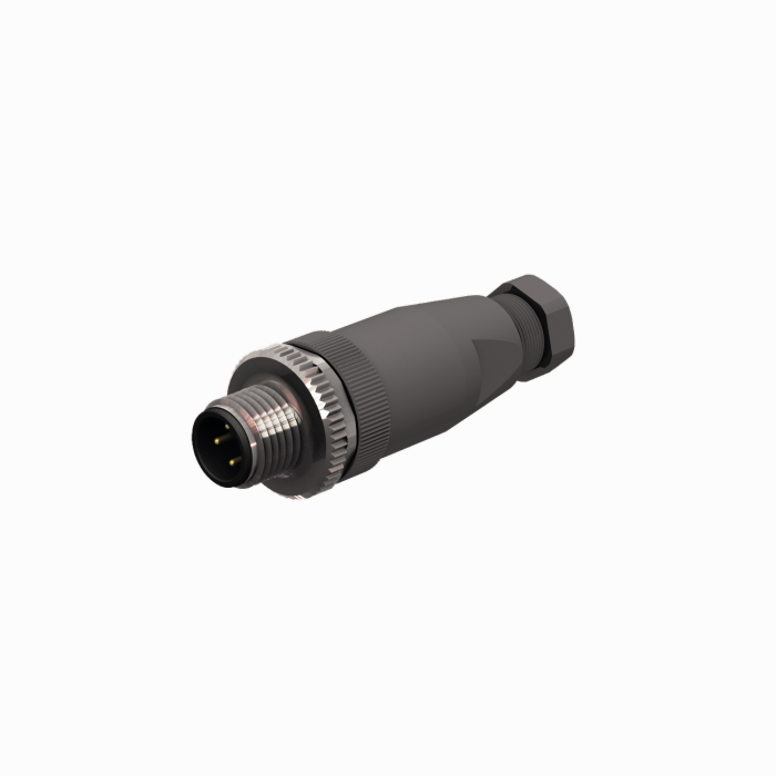 BS8141-0  -  Düz Erkek 4 Pin Soket (69010)