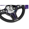 BMW M Performance F-Chassis Steering Wheel Trim - Gloss Carbon