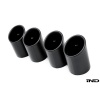 IND F8X M2C / M3 / M4 Matte Black Coated Exhaust Tip Set