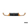 BMW M Performance F8X M3 / M4 Carbon Diffuser + Acid Orange Accents