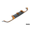BMW M Performance F8X M3 / M4 Carbon Diffuser + Acid Orange Accents